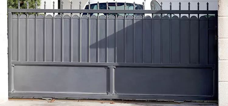 Metal Driveway Gate Installation La Quinta
